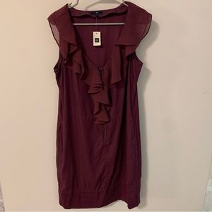 NWT Gap Dress with Ruffles & Pockets Size 6